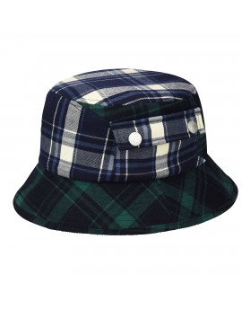 Palarie Kangol Plaid On Plaid Bucket Multicolor