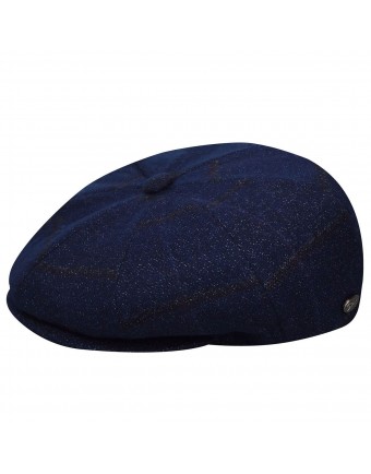 Bailey of Hollywood Galvin Subtle Plaid Cadet