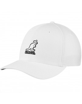 Sapca Kangol 3D Wool Flexfit Alb