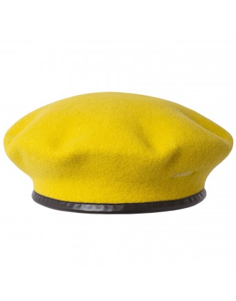 Kangol Wool Monty Beret Old Gold