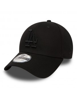 Sapca New Era 39Thirty MLB Los Angeles Dodgers Black on Black
