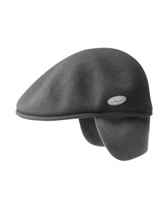 Kangol Wool 504 Earlap Dark Flannel