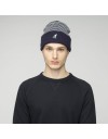 Kangol stripe cuff beanie navy