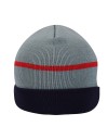 Kangol sport stripe beanie grey