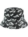 Kangol Wave Camo Bucket Black