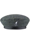 Kangol Tooth Grid Beret Green