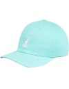 Sapca Kangol Washed Cotton Adjustable Baseball Albastru Aqua