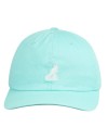 Kangol Washed Cotton Adjustable Baseball Blue Tint