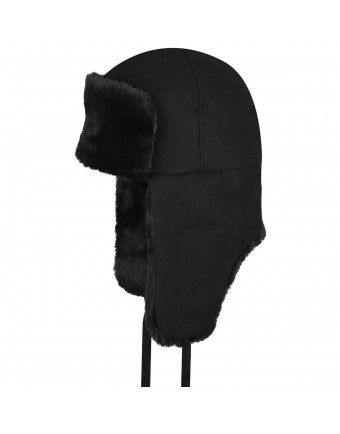 Caciula Kangol Wool Ushanka Negru