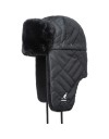 Kangol Quilted Trapper Black