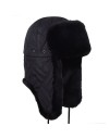 Caciula Kangol Quilted Trapper Negru