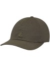 Kangol Washed Cotton Adjustable Baseball Smog