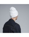 Kangol color text beanie white