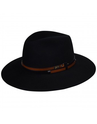 Palarie Bailey of Hollywood Stedman Elite Velour Fedora Negru