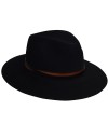 Palarie Bailey of Hollywood Stedman Elite Velour Fedora Negru