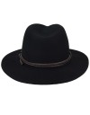 Bailey of Hollywood Nelles LiteFelt Fedora Black
