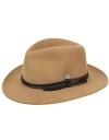 Palarie Bailey of Hollywood Nelles LiteFelt Fedora Maro Camel