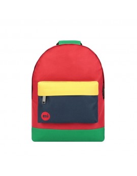 Mi-Pac Backpack Colour Block Red-Navy