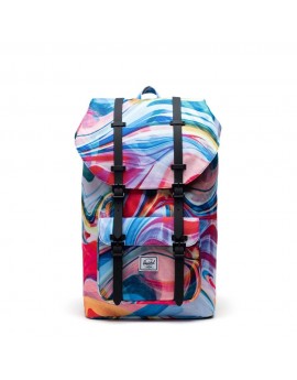 Herschel Backpack Little America Paint Pour Multicolor
