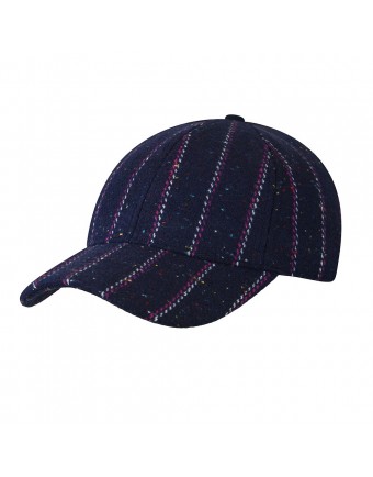 Sapca Betmar Plaid Baseball Bleumarin