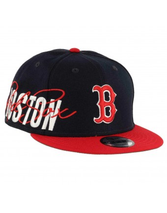 Sapca New Era 9fifty Boston Red Sox Side Font Bleumarin