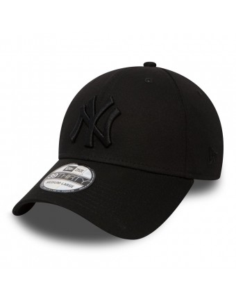 New Era 39thirty MLB New York Yankees Allblack