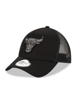 New Era A-Frame Trucker Chicago Bulls Tonal Black