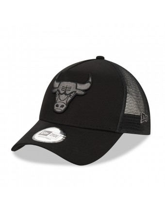 New Era A-Frame Trucker Chicago Bulls Tonal Black