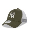 Sapca New Era A-Frame Trucker New York Yankees Verde