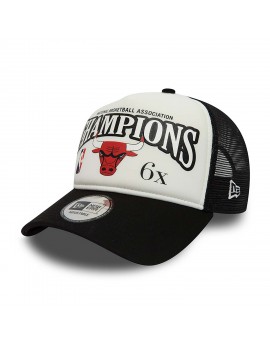 New Era A-Frame Trucker Chicago Bulls League Champions