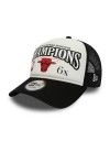 New Era A-Frame Trucker Chicago Bulls League Champions