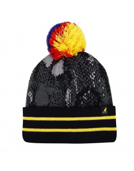 Kangol Snakeskin mixed pull-on black