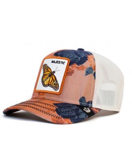 Sapca Goorin Bros. trucker monarchy of rose portocaliu
