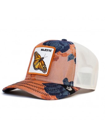 Sapca Goorin Bros. trucker monarchy of rose portocaliu