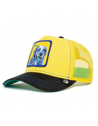 Sapca Goorin Bros. trucker doggy trip galben