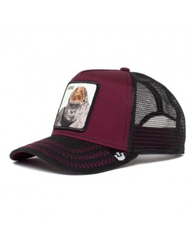 Sapca Goorin Bros. trucker primal boss rosu bordo