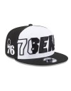 Sapca New Era 9fifty Philadelphia 76ers Back Half Negru