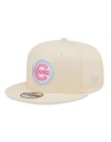 Sapca New Era 9fifty chicago cubs pastel patch bej