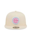 New Era 9fifty chicago cubs pastel patch beige