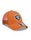 New Era sapca a-frame trucker las vegas raiders portocaliu