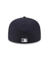 New Era 59fifty team outline new york yankees navy