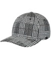 Kangol pattern flexfit baseball blsck plaid