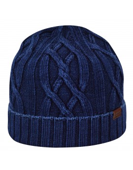 Kangol Indigo Cable Beanie Blue