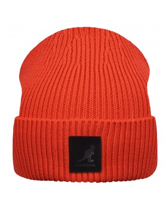 Kangol Patch Beanie Orange