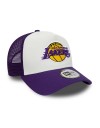 New Era A-Frame Trucker Los Angeles Lakers Purple