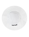 Palarie Betmar knotted cloche alb