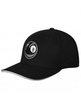 Kangol 8 ball logo baseball black