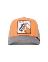 Sapca Goorin Bros. trucker goat roz somon