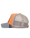 Sapca Goorin Bros. trucker goat roz somon