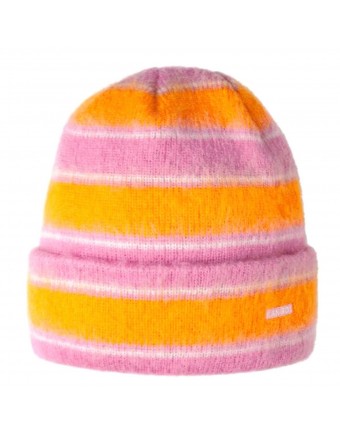Caciula Kangol fuzzy stripe roz